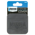REESE receiver tube cover fitting 2 inch hitch, protects against debris and extends hitch life