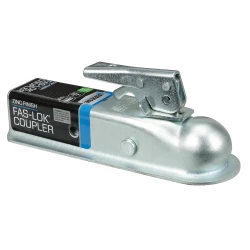 Reese Towpower Straight Trailer Coupler for 2 Inch Ball 3 Inch Channel 3,500 lbs Capacity 7001220