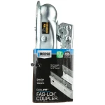 REESE Towpower coupler, dual-fit with trigger latch and tethered pin