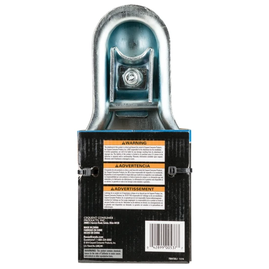 REESE Towpower coupler, dual-fit with trigger latch and tethered pin