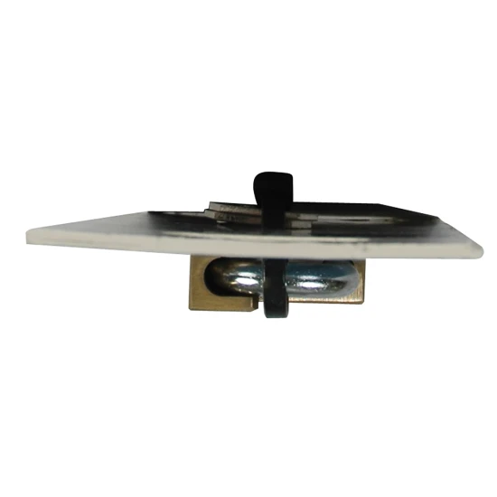 REESE Towpower brass trailer coupler lock with flat key design
