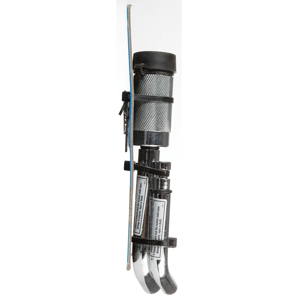 REESE Towpower hitch lock with chrome plated bent pins and push button mechanism