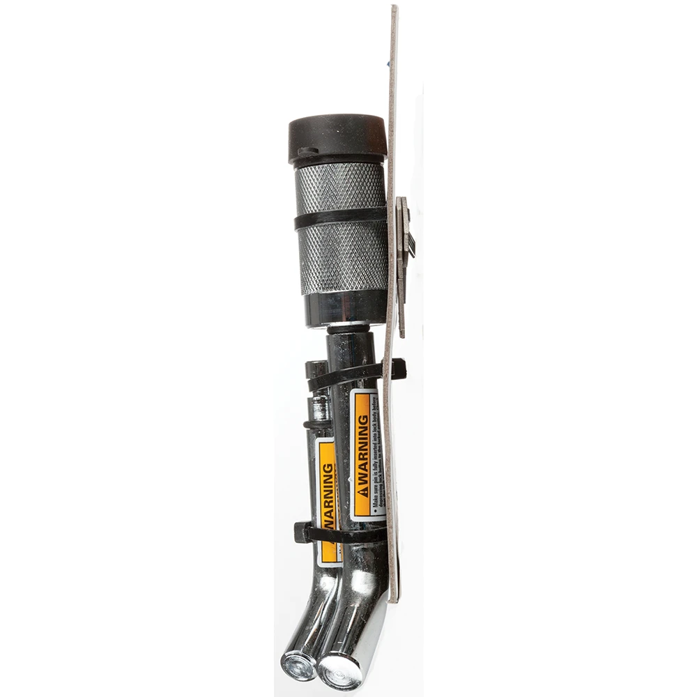 REESE Towpower hitch lock with chrome plated bent pins and push button mechanism