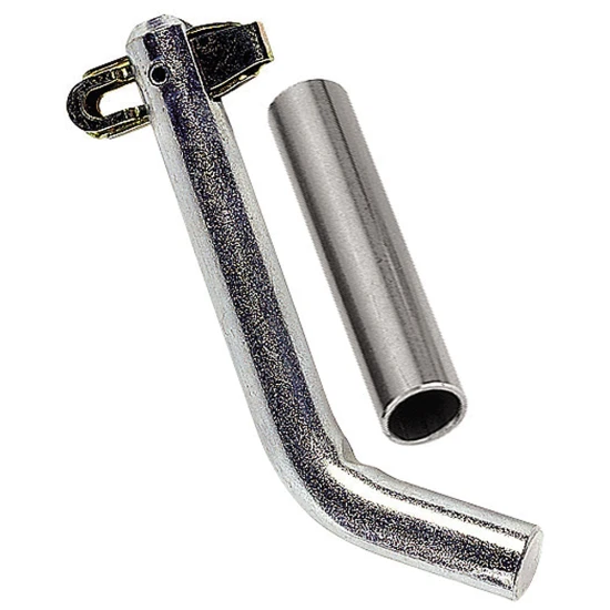 REESE Towpower hitch pin with swivel latch and sleeve for ball mount security