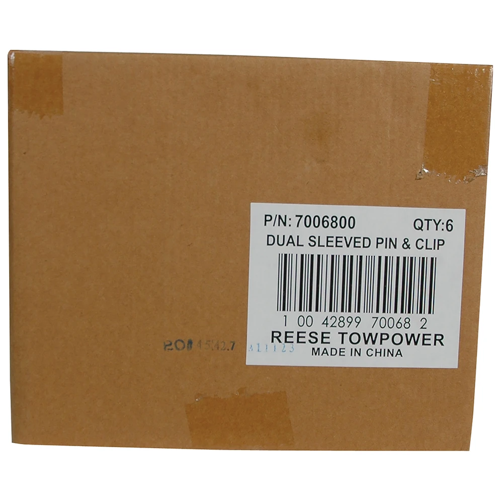 REESE Towpower receiver pin and clip for various hitch classes