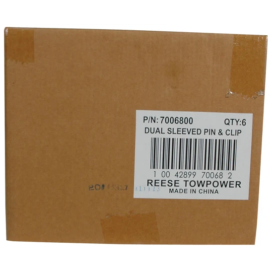 REESE Towpower receiver pin and clip for various hitch classes