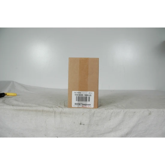 REESE Towpower universal bolt-on tow hook with black coating for vehicle recovery