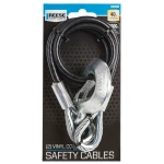 REESE safety chains with clevis hooks, 40 inch length, 5000 lbs capacity, vinyl coating