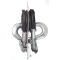 REESE safety chains with clevis hooks, 40 inch length, 5000 lbs capacity, vinyl coating