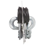 REESE safety chains with clevis hooks, 40 inch length, 5000 lbs capacity, vinyl coating