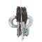 REESE safety chains with clevis hooks, 40 inch length, 5000 lbs capacity, vinyl coating