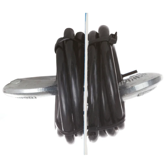 REESE safety chains with clevis hooks, 40 inch length, 5000 lbs capacity, vinyl coating