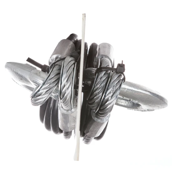 REESE safety chains with clevis hooks, 40 inch length, 5000 lbs capacity, vinyl coating