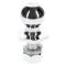 REESE Towpower InterLock hitch ball with patented hex design and chrome finish