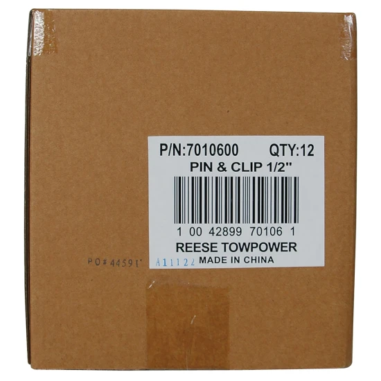REESE Towpower hitch pin with a 1/2-inch diameter for 1-1/4-inch receivers