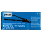 REESE adjustable tow bars securely towing a vehicle with easy installation.