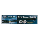 Reese Towpower outboard motor support bracket with black powder coat