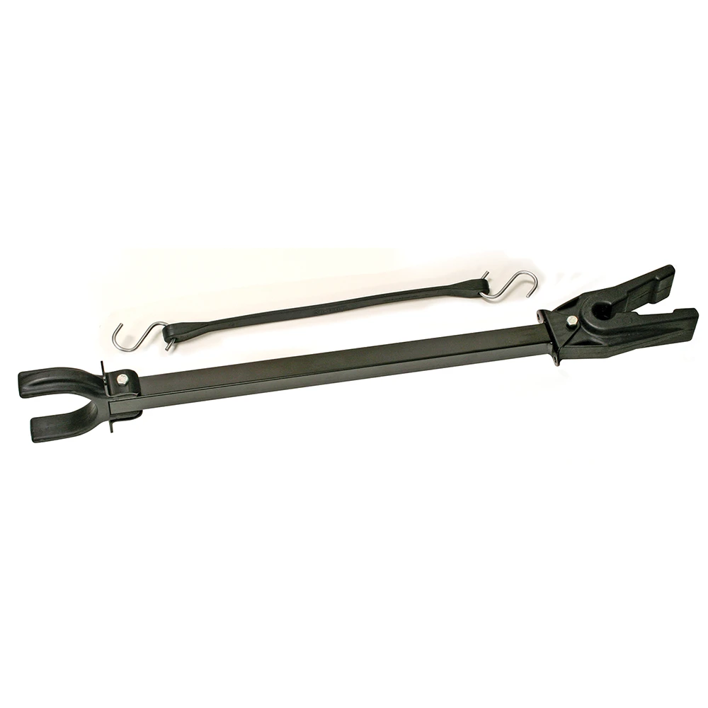 Reese Towpower Marine trailer support bracket with shock absorption and black powder coat