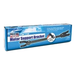 Reese Towpower Marine trailer support bracket with shock absorption and black powder coat