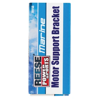 Reese Towpower Marine trailer support bracket with shock absorption and black powder coat