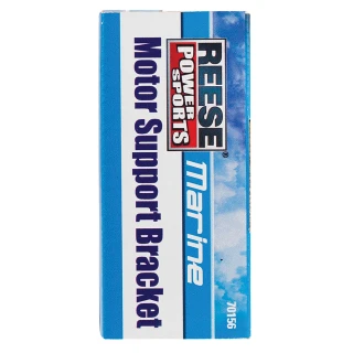 Reese Towpower Marine trailer support bracket with shock absorption and black powder coat