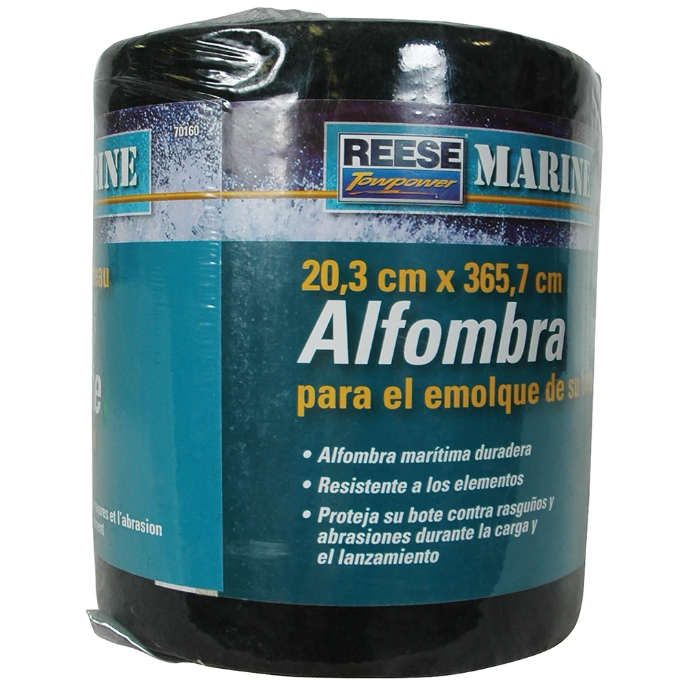 REESE Towpower Marine carpet roll, 8x144 inches, non-abrasive and non-marking material