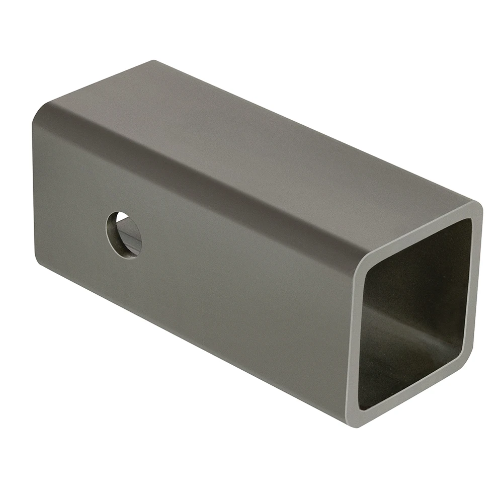 REESE Reducer Sleeve adapting a 2-1/2 inch receiver to a 2 inch opening, black finish