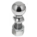 REESE hitch ball with chrome finish, 2 inch ball diameter and 8,000 lbs capacity