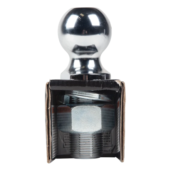 REESE hitch ball with chrome finish, 2 inch ball diameter and 8,000 lbs capacity