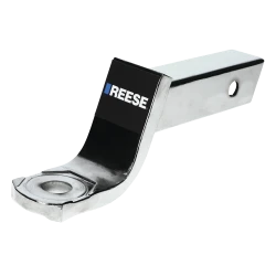 Reese Chrome Hitch Ball Mount Fits 2 Inch Receiver 3.25 Inch Drop 0.75 Inch Rise 5000 Pounds 7034411