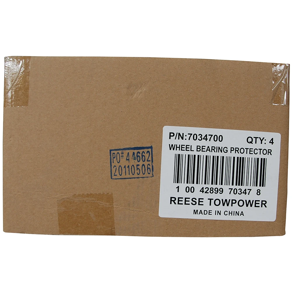 REESE Towpower bearing protector grease cap, 1.980 inch diameter, for secure towing