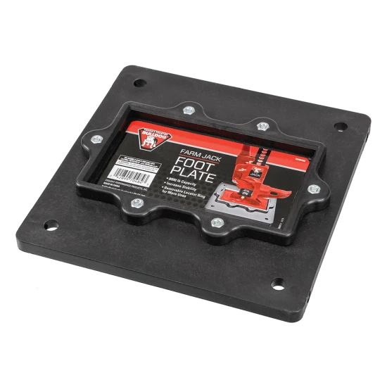 REESE Towpower farm jack foot plate providing stability with 7000 lbs. capacity