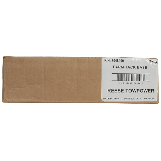 REESE Towpower farm jack foot plate providing stability with 7000 lbs. capacity