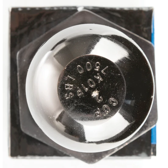 REESE 2-inch hitch ball black nickel finish with 7500 lbs capacity