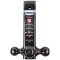 REESE Tri-Ball Mount for Heavy-Duty Towing with 2-Inch Receiver REESE tri-ball mount with black powder coat for heavy towing.