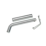 REESE Towpower heavy duty hitch pin securing a ball mount in a 3-inch hitch receiver