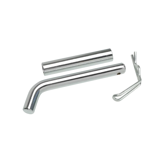 REESE Towpower 3-Inch Heavy Duty Hitch Pin for Secure Towing REESE Towpower heavy duty hitch pin securing a ball mount in a 3-inch hitch receiver
