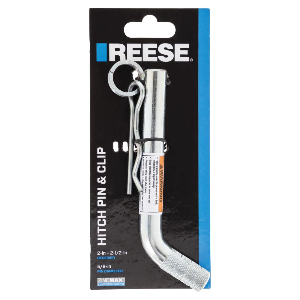 REESE's rust-resistant trailer hitch lock for 2-2.5 in. hitches.