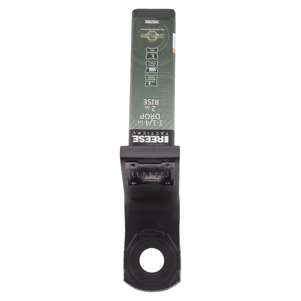REESE Tactical InterLock 3-1/4 inch drop ball mount with matte coating