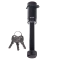 REESE Towpower dogbone style receiver lock with push-button key and rubber cover for trailer protection