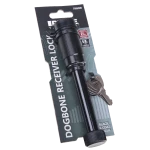 REESE Towpower dogbone style receiver lock with push-button key and rubber cover for trailer protection
