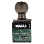 REESE Tactical hitch ball 2 inch, ideal for secure and reliable towing.