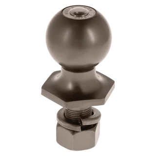 REESE Tactical 2-5/16 Inch Black Nickel Hitch Ball REESE Tactical hitch ball with 2-5/16 inch diameter and 6,000 lbs capacity