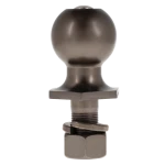 REESE Tactical 2-5/16 Inch Black Nickel Hitch Ball REESE Tactical hitch ball with 2-5/16 inch diameter and 6,000 lbs capacity