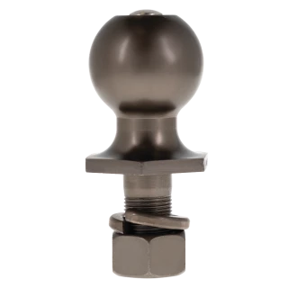 REESE Tactical 2-5/16 Inch Black Nickel Hitch Ball REESE Tactical hitch ball with 2-5/16 inch diameter and 6,000 lbs capacity