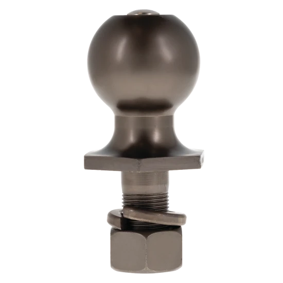 REESE Tactical 2-5/16 Inch Black Nickel Hitch Ball REESE Tactical hitch ball with 2-5/16 inch diameter and 6,000 lbs capacity