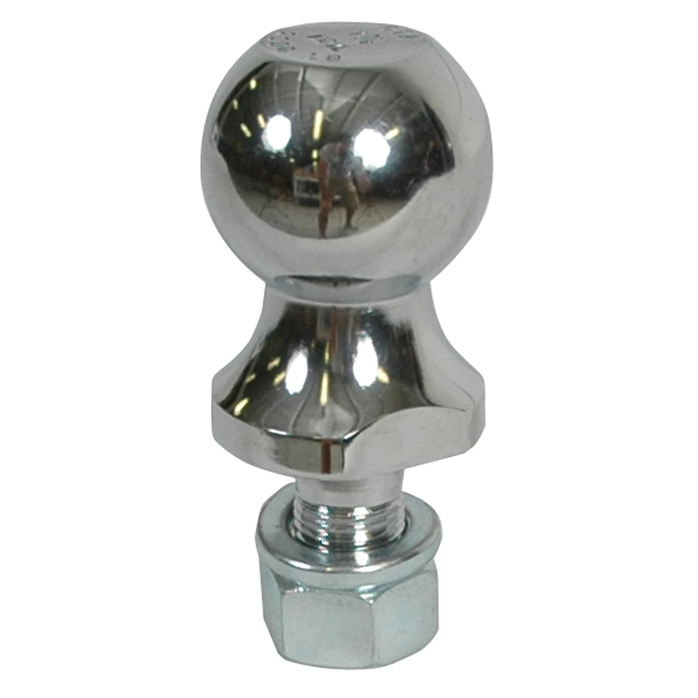 REESE hitch ball with chrome finish and 2,000 lbs capacity for secure towing
