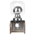 REESE hitch ball with chrome finish and 2,000 lbs capacity for secure towing