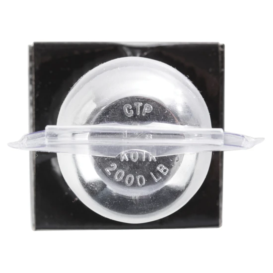 REESE 1-7/8 inch chrome hitch ball with 2,000 lbs capacity for secure towing