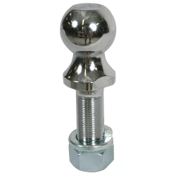 Reese Trailer Hitch Ball 1-7/8 Inch Diameter 1 Inch Shank 3-1/4 Inch Length 2000 Pounds Chrome 7402436